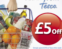 £5 Off at Tesco!