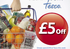 Free £5 Tesco Gift Card & £500 Gift Card Entry!