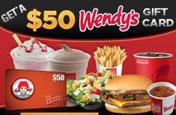 Wendys Gift Card