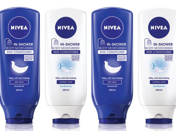 Nivea In-Shower Body Lotion Sample Sachet