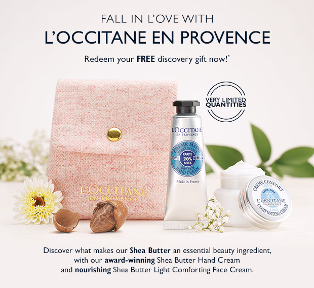 Free L’Occitane Haircare & Skincare Kit