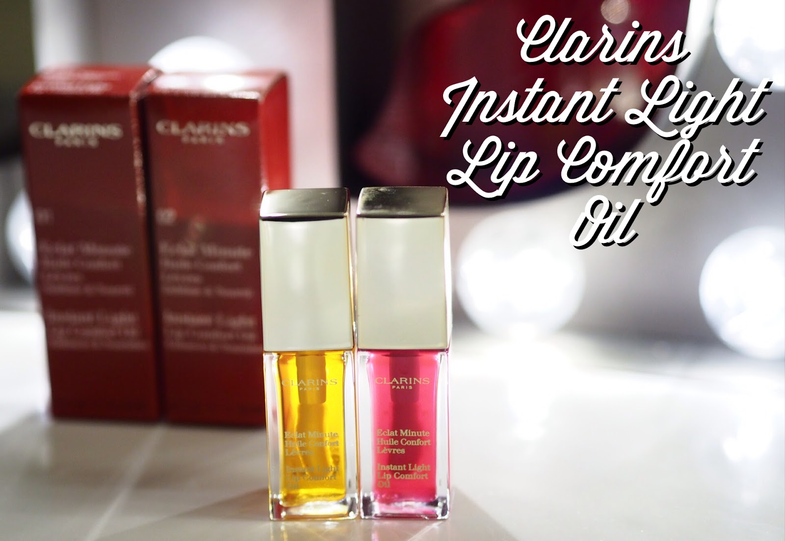 Clarins Mini Instant Lip Oil Sample
