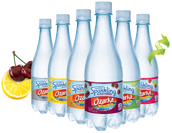 Free 8 Pack of Sparkling Ozarka Natural Spring Water [Coupon]