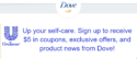 Unilever Dove Samples & Coupons